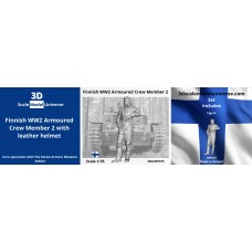 Finnish WW2 Armoured Crew Member 2, 1/35