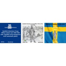 Swedish Voluntary Troop Officer winter war 1939-1940 1/35