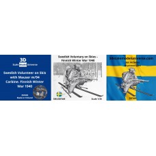 Swedish voluntary on skies – Finnish Winter War 1940. 1/35 Swedish voluntary on skies – Finnish Winter War 1940. 1/35