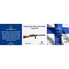 Finnish late model 1931/II SMG“ Suomi KP” 1/35