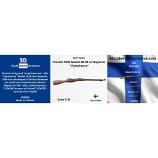 Finnish rifle model 28-30 w/ bayonet “ Pystykorva” 1/35  