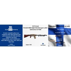 Finnish WW2 light Machine gun Lahti-Saloranta m/1926 1/35