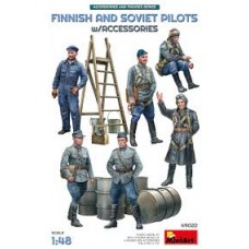 Finnish and Soviet Pilots w/ Accessories