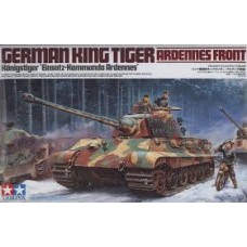 German King Tiger Ardennes Front