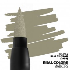Real Color Marker RCM024 RLM 02 Grau (1938) Real Color Marker RCM024 RLM 02 Grau (1938)