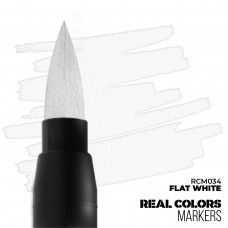 Real Color Marker RCM034 Flat White 