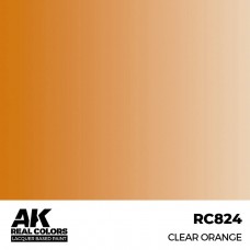 AK RC824 Clear Orange