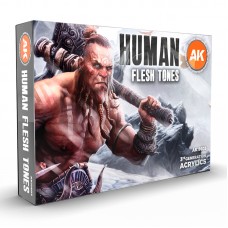 AK11603 Human Flesh Tones 3Gen acrylics Set AK11603 Human Flesh Tones 3Gen acrylics Set