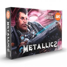 AK11608 Metallicks 3Gen acrylics Set AK11608 Metallicks 3Gen acrylics Set