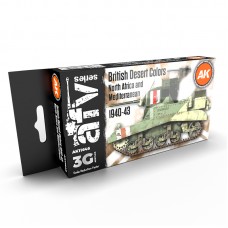 AK11646 British Desert Colors North Africa and Mediterranean 1940-43
