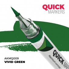 AKMQ009 Quick Markers Vivid Green