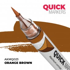 AKMQ023 Quick Markers Orange Brown