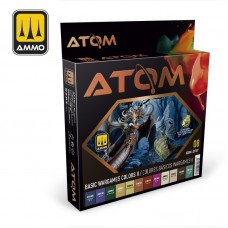 Ammo of Mig ATOM 08 Basic Wargames Colors II Set Ammo of Mig ATOM 08 Basic Wargames Colors II Set