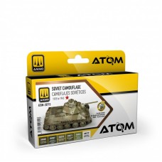 Ammo of Mig ATOM 20715 Soviet Camouflage 1935 to 1945 Colors Set Ammo of Mig ATOM 20715 Soviet Camouflage 1935 to 1945 Colors Set