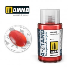Amig 2401 A-Stand Transparent Red, Transparent Lacquer 