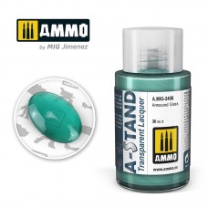 Amig 2406 A-Stand Armoured Glass, Transparent Lacquer 