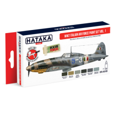 Hataka WW2 Italian Air Force Paint Set Vol.1