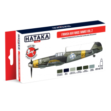 Hataka Finnish Air Force (WWII) Vol.2 paint set (Red Line)