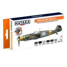 Hataka Finnish Air Force (WWII) Vol.2 paint set. Orange Line