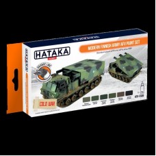 Hataka Modern Finnish Army AFV Paint Set. Orange Line