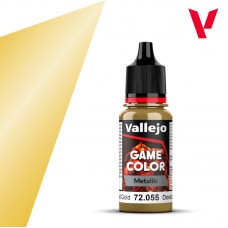 Vallejo 72055 Polished Gold Metallic 18ml. (124)