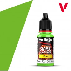 Vallejo 72104 Fluorescent Green 18ml. (107)