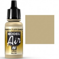 Vallejo 71075 Sand (Ivory) RAL1001