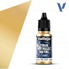 Vallejo 77117 Arcane Gold.  True Metallic Metal Light