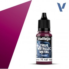 Vallejo 77147 Crimson Magenta.  True Metallic Metal Shade