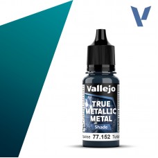 Vallejo 77152 Hydra Turquoise.  True Metallic Metal Shade