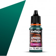 Vallejo 72481 Xpress Color Intense Heretic Turquoise