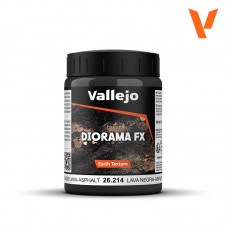 Vallejo 26.214 Diorama FX Black Lava-Asphalt 200ml Vallejo 26.214 Diorama FX Black Lava-Asphalt 200ml