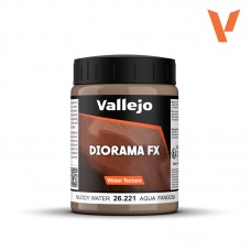 Vallejo 26.221 Diorama FX Muddy Water 200ml Vallejo 26.221 Diorama FX Muddy Water 200ml