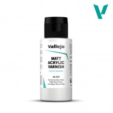 Vallejo 26.518 Matt Acrylic Varnish 60ml (quick dry) Vallejo 26.518 Matt Acrylic Varnish 60ml (quick dry)