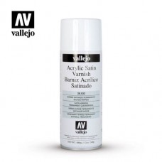 Vallejo 28.532 Acrylic Satin Varnish Spray 400ml (quickdrying) Vallejo 28.532 Acrylic Satin Varnish Spray 400ml (quickdrying)