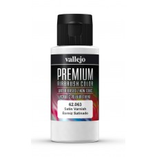 Vallejo 63.063 Premium Airbrush Satin Varnish Vallejo 63.063 Premium Airbrush Satin Varnish