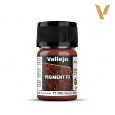 Vallejo Pigment FX 73108 Brown Iron Oxide 35ml.