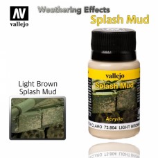 Vallejo 73.804 Light Brown Splash Mud