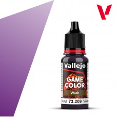 Vallejo 73209 Wash Violet Wash 18ml.