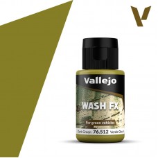Vallejo 76512 Wash FX Dark Green