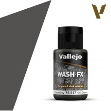 Vallejo 76517 Wash FX Dark Grey